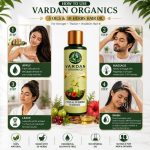 Vardan Organics 5 Oils Ayurvedic Hair Oil 30 Herbs Hair Oil for Hair Fall Organic Hair Growth Oil - Ingredients & Details - Vardan Organics