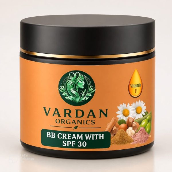 Vardan Organics BB Cream SPF 30 Natural BB Cream SPF 30 Herbal Skin Tone Corrector - Vardan Organics Ayurvedic Products