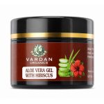 Vardan Organics Rose & Hibiscus Aloe Vera Gel Rose and hibiscus aloe vera gel Brightening Herbal Skincare - Vardan Organics Ayurvedic Products