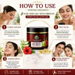 Vardan Organics Rose & Hibiscus Aloe Vera Gel Rose and hibiscus aloe vera gel Brightening Herbal Skincare - Ingredients & Details - Vardan Organics