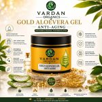 Vardan Organics Gold Gel Herbal Anti Aging Gel Skin Firming & Youthful Glow Formula - Ingredients & Details - Vardan Organics