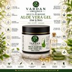 Vardan Organics Multipurpose Aloe Vera Gel Pure Aloe Vera Gel for Hair & Skin Hydrating Herbal Formula - Ingredients & Details - Vardan Organics