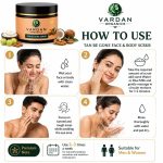 Vardan Organics Tan Be Gone Face & Body Scrub Ayurvedic Tan Removal Scrub Herbal Anti-Tan Exfoliator - Ingredients & Details - Vardan Organics