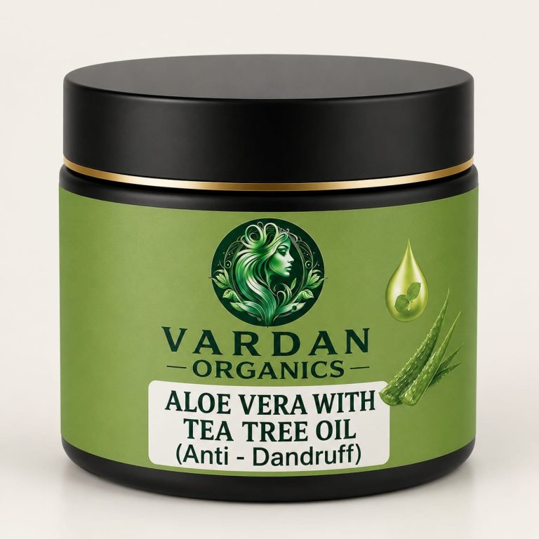 Vardan Organics Tea Tree Oil Gel Tea Tree Oil Scalp Treatment Ayurvedic Pre-Shampoo Gel - Vardan Organics Ayurvedic Products