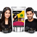 Vardan Organics Black Natural Hair Color Handmade Ayurvedic Hair Color No Ammonia No Paraben No Sulfate With Aloe Vera 100g (4 x 25g Sachets) - Ingredients & Details - Vardan Organics