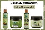 Vardan Organics Hairfall Solution Kit Ayurvedic Hair Care Kit Combo of 4 Anti Hair Fall System - Vardan Organics Ayurvedic Products