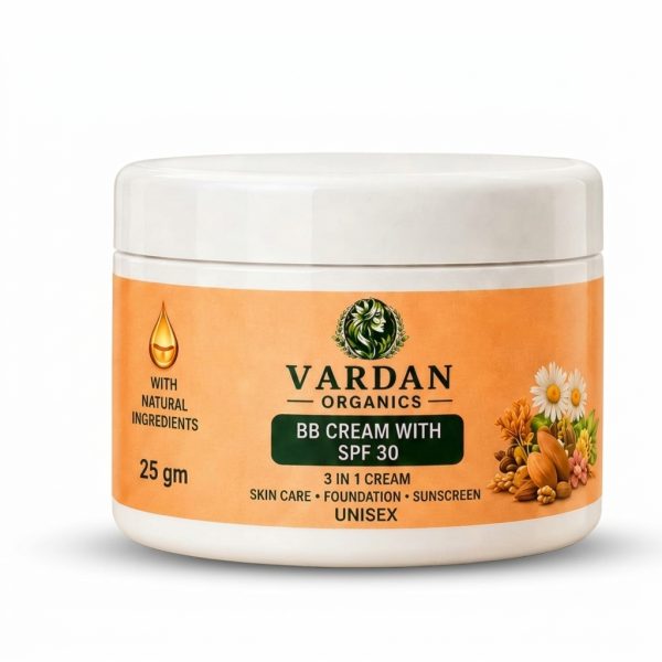 Sunscreen SPF 30 Daily Tinted BB Cream (Trial Pack, 25g) | Vardan Organics