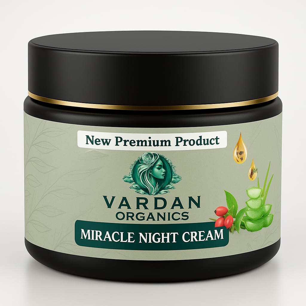 Natural Face Cream & Anti Aging - Miracle Night Cream 1