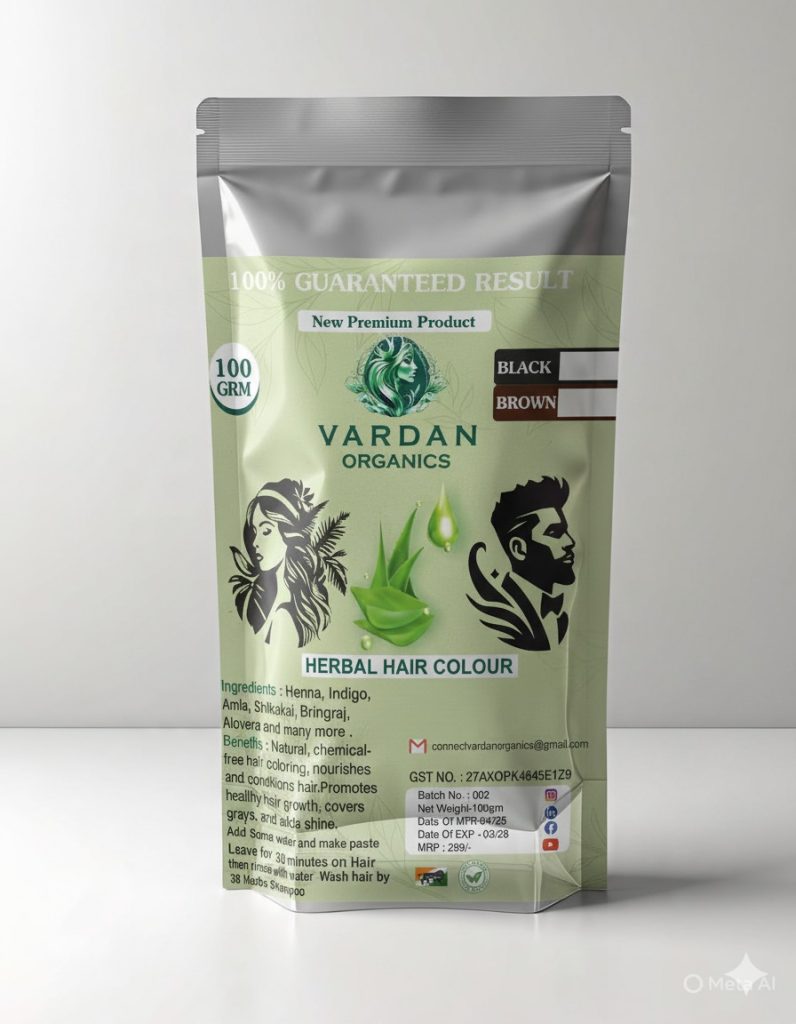 Ayurvedic Hair Care & Herbal Hair Oil - Natural Hair Colour 2