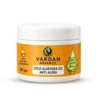 Skin Tightening & Anti-Aging 24K Gold Face Gel (Trial Pack, 25g) | Vardan Organics