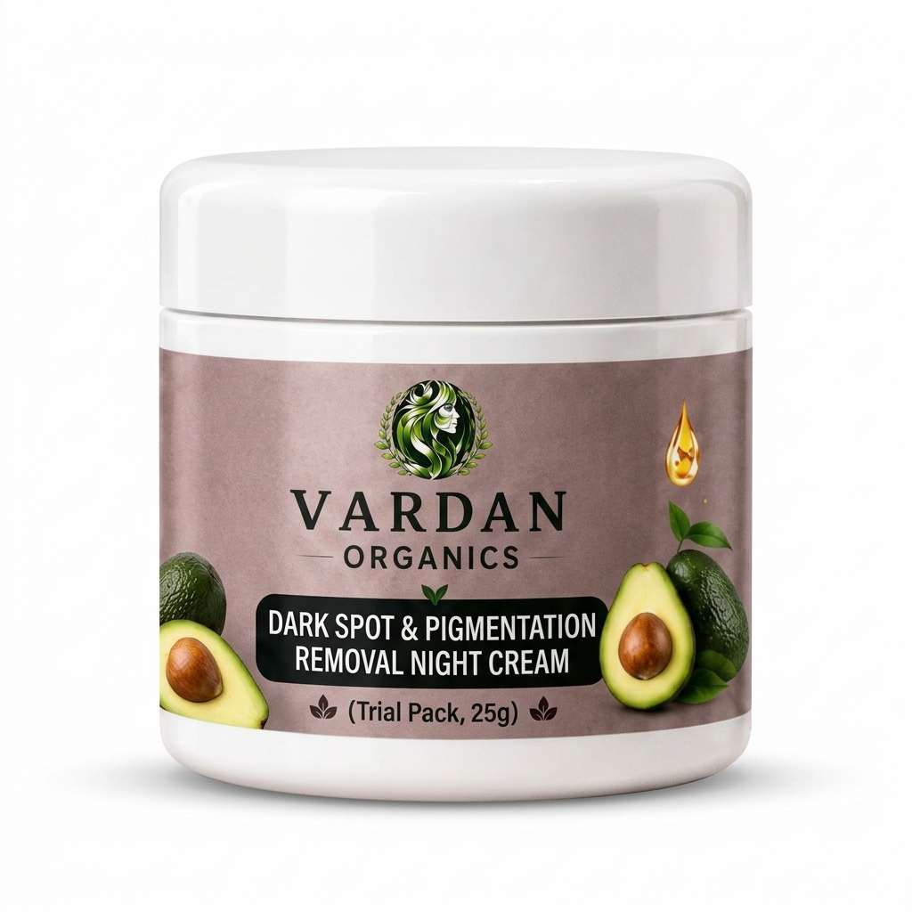 night_cream_tp_30532 Dark Spot & Pigmentation Removal Night Cream (Trial Pack, 25g) | Vardan Organics - Image 1