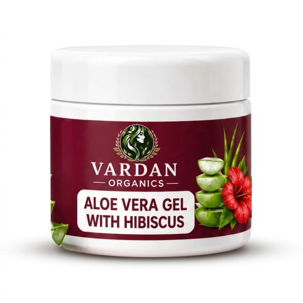 Rose & Hibiscus Skin Brightening Cooling Gel (Trial Pack, 25g) | Vardan Organics