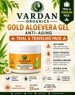 Vardan Organics Gold Gel Herbal Anti-Aging Gel Trial & Traveling Pack - Ingredients & Details - Vardan Organics